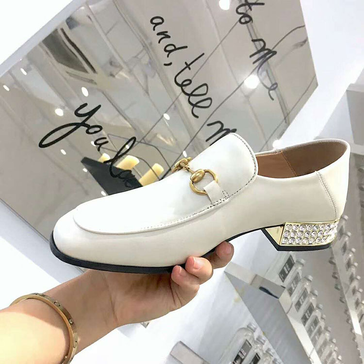 2019 gucci women shoes in Calfskin