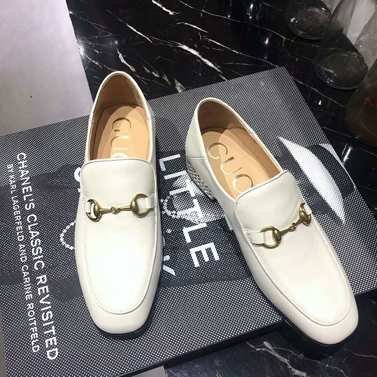 2019 gucci women shoes in Calfskin