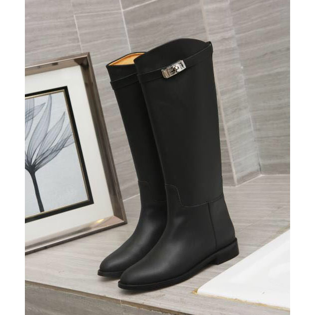 2019 hermes women Boots in Calfskin