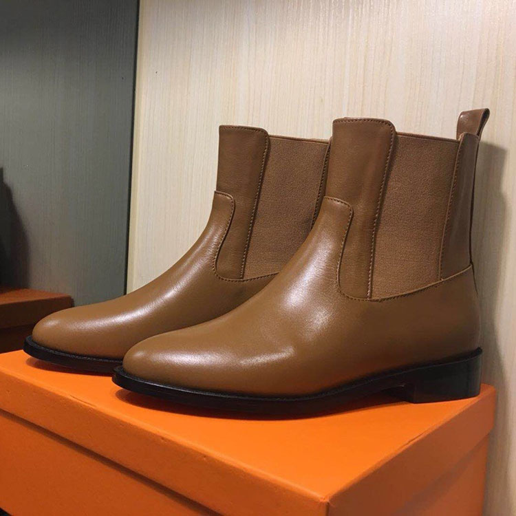 2019 hermes women Boots in Calfskin