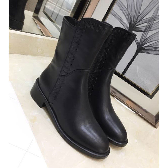 2019 hermes women Boots in Calfskin