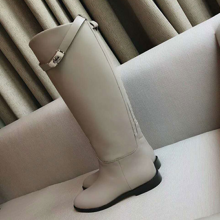 2019 hermes women Boots in Calfskin