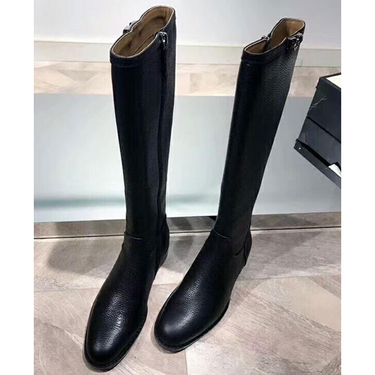 2019 hermes women Boots in Calfskin