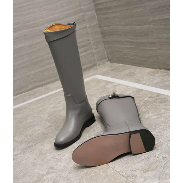 2019 hermes women Boots in Calfskin