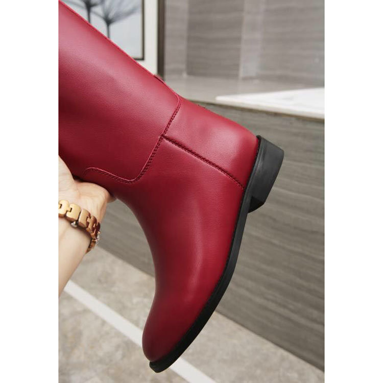 2019 hermes women Boots in Calfskin