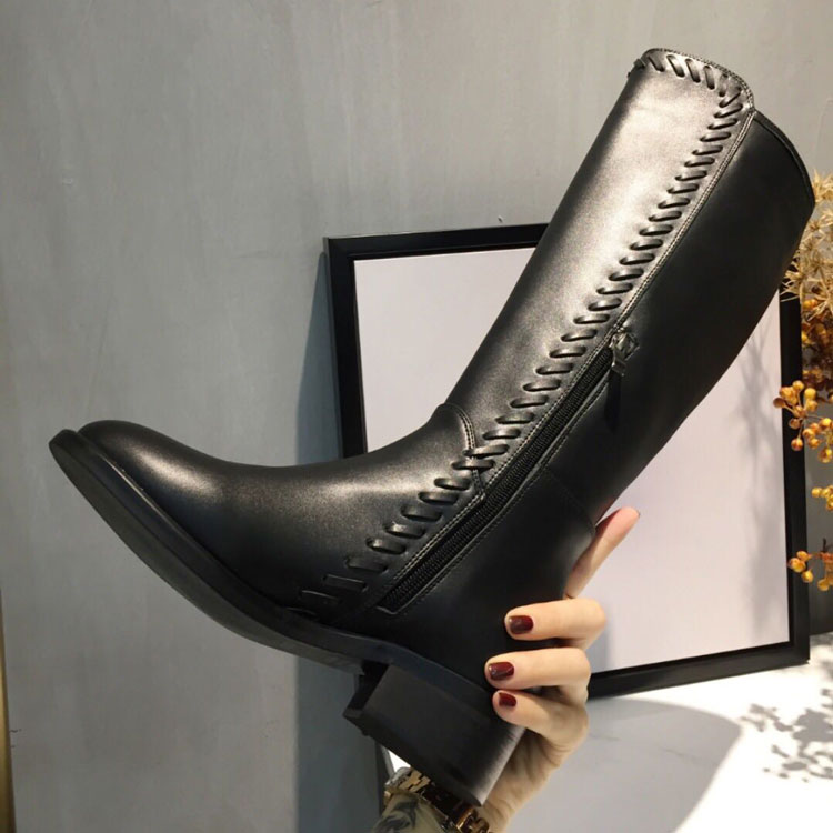 2019 hermes women Boots in Calfskin