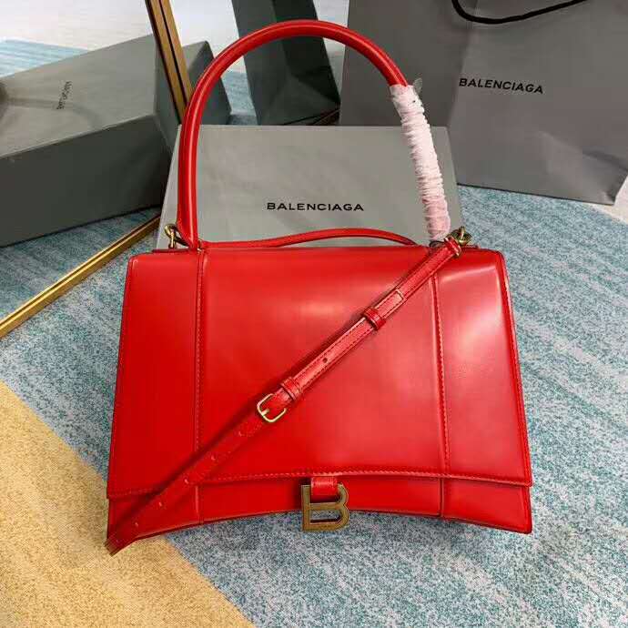 2020 BALENCIAGA HOURGLASS TOP HANDLE BAG