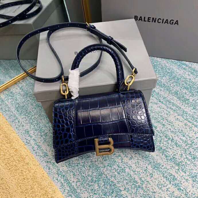 2020 BALENCIAGA HOURGLASS TOP HANDLE BAG