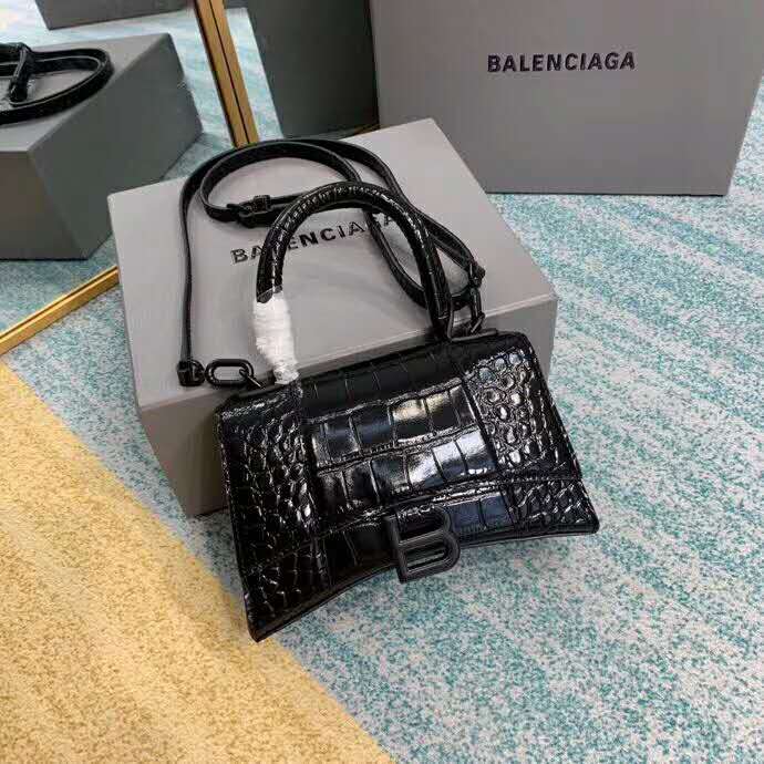 2020 BALENCIAGA HOURGLASS TOP HANDLE BAG