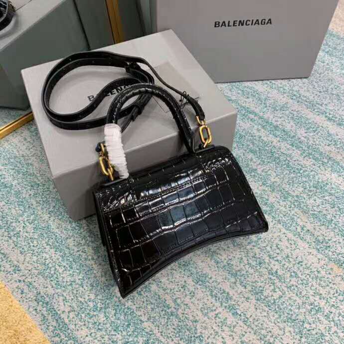 2020 BALENCIAGA HOURGLASS TOP HANDLE BAG