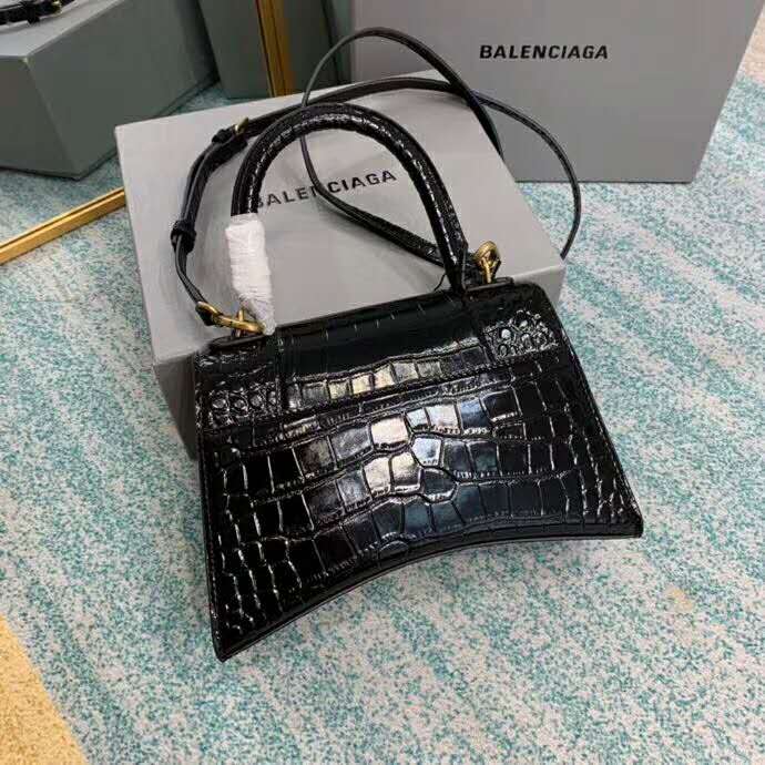 2020 BALENCIAGA HOURGLASS TOP HANDLE BAG