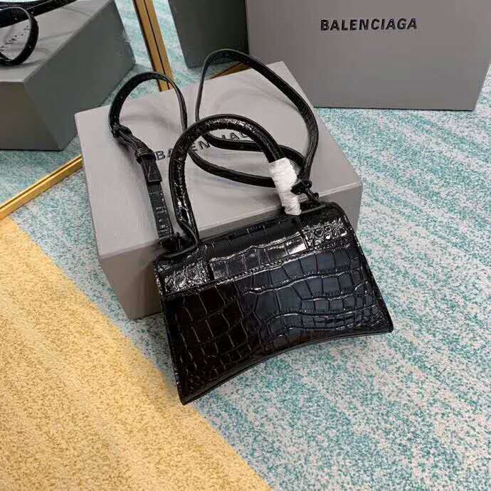 2020 BALENCIAGA HOURGLASS TOP HANDLE BAG