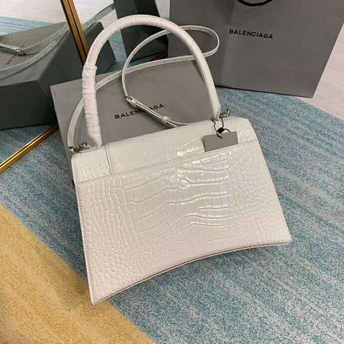 2020 BALENCIAGA HOURGLASS TOP HANDLE BAG