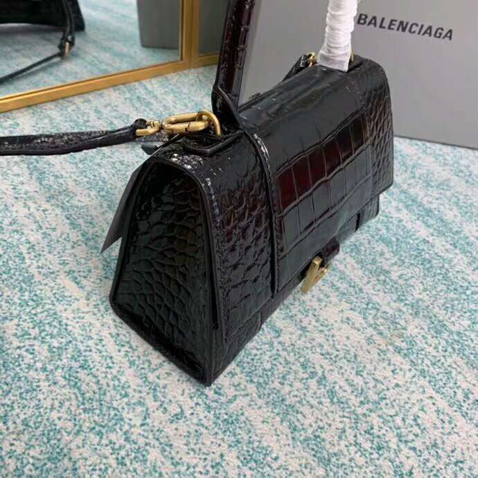 2020 BALENCIAGA HOURGLASS TOP HANDLE BAG