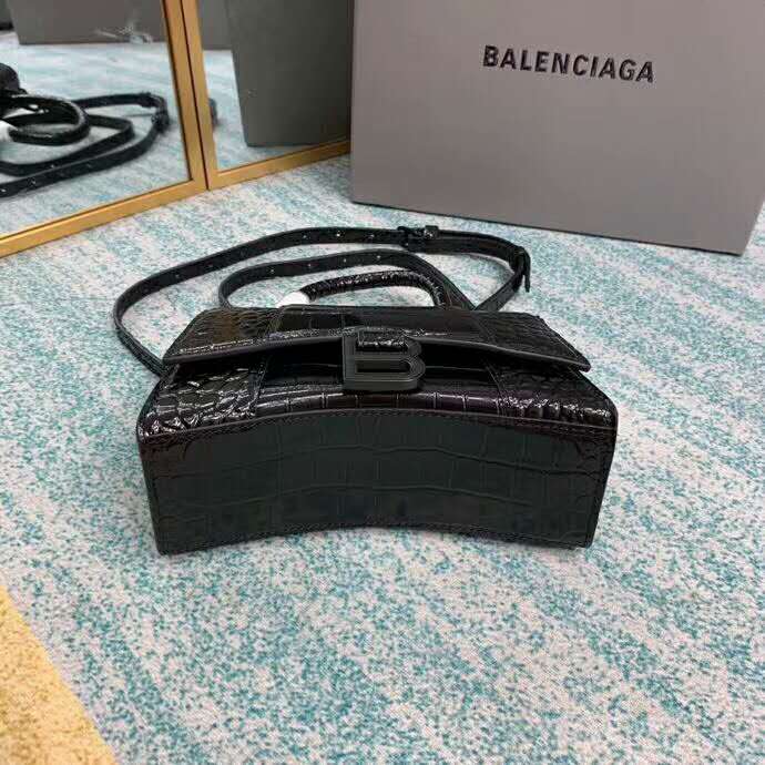 2020 BALENCIAGA HOURGLASS TOP HANDLE BAG