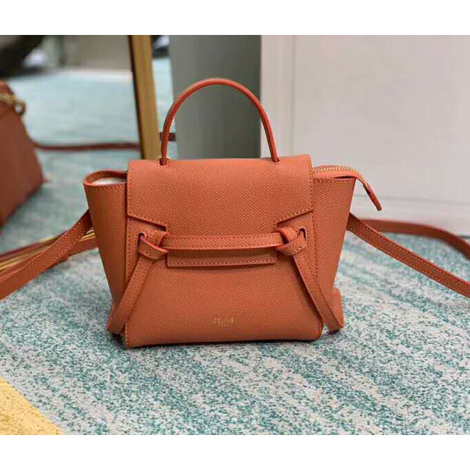 2020 Celine NANO BELT BAG IN CALFSKIN