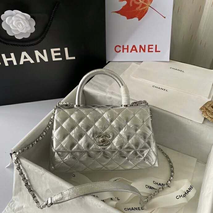 2020 Chanel Flap Bag with Top Handle