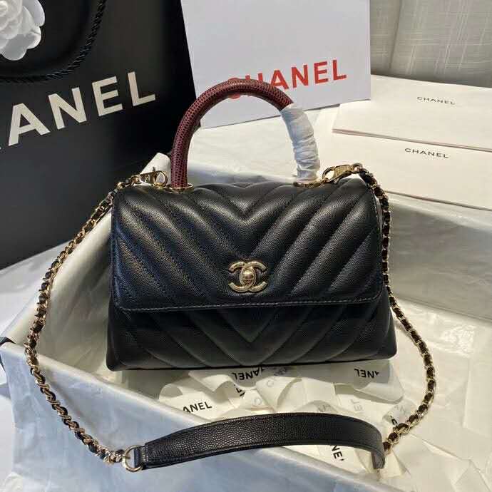 2020 Chanel Flap Bag with Top Handle