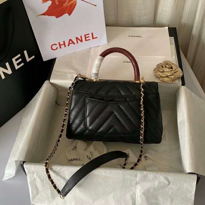 2020 Chanel Flap Bag with Top Handle