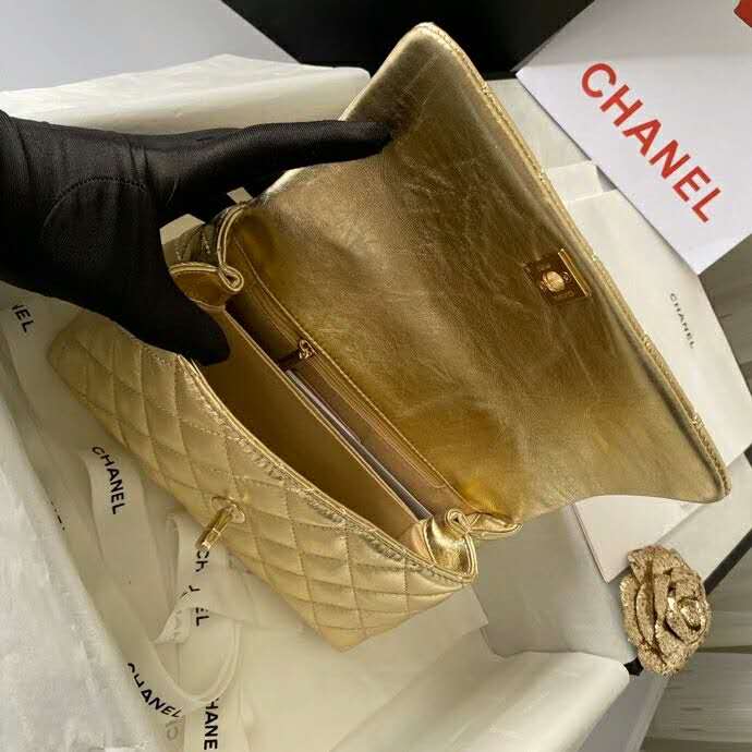 2020 Chanel Flap Bag with Top Handle