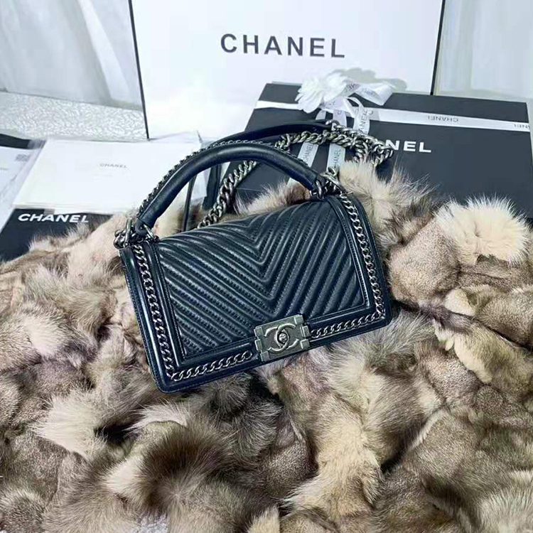 2020 Chanel LeBoy Tote Shoulder Bag