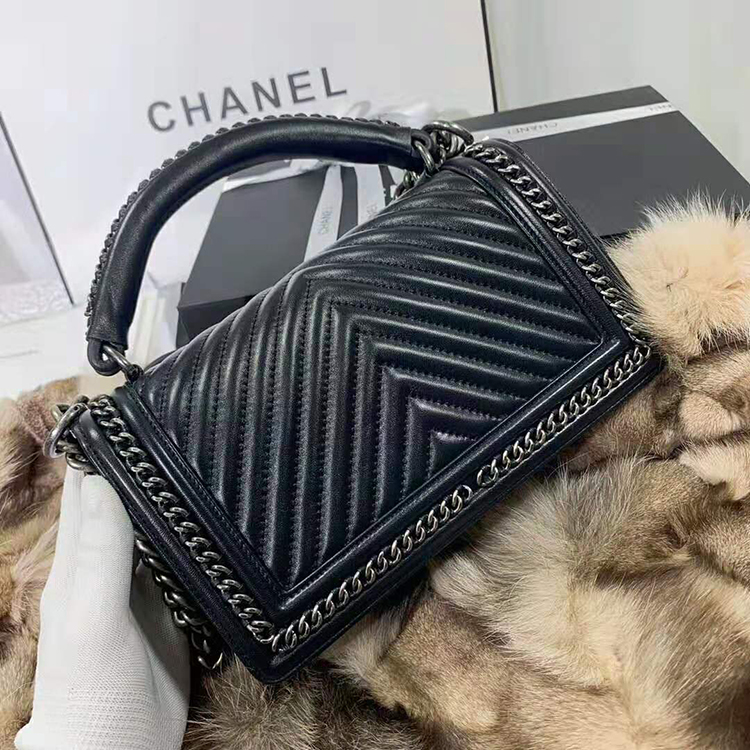 2020 Chanel LeBoy Tote Shoulder Bag