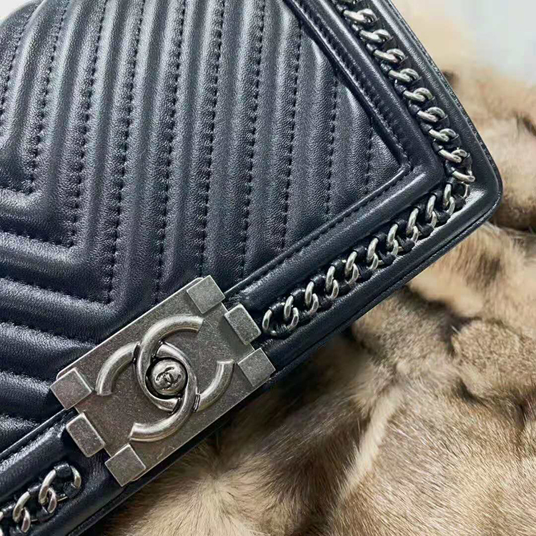 2020 Chanel LeBoy Tote Shoulder Bag