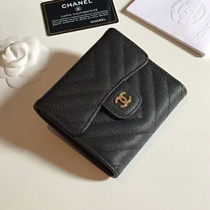 2020 Chanel Matelasse Tri-Fold Wallet