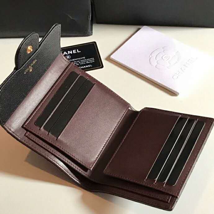 2020 Chanel Matelasse Tri-Fold Wallet