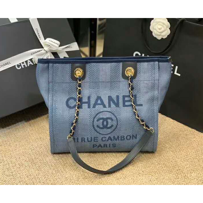 2020 Chanel Medium Tote Shopping Bag