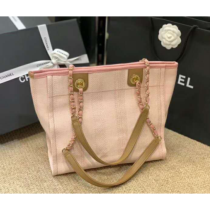 2020 Chanel Medium Tote Shopping Bag