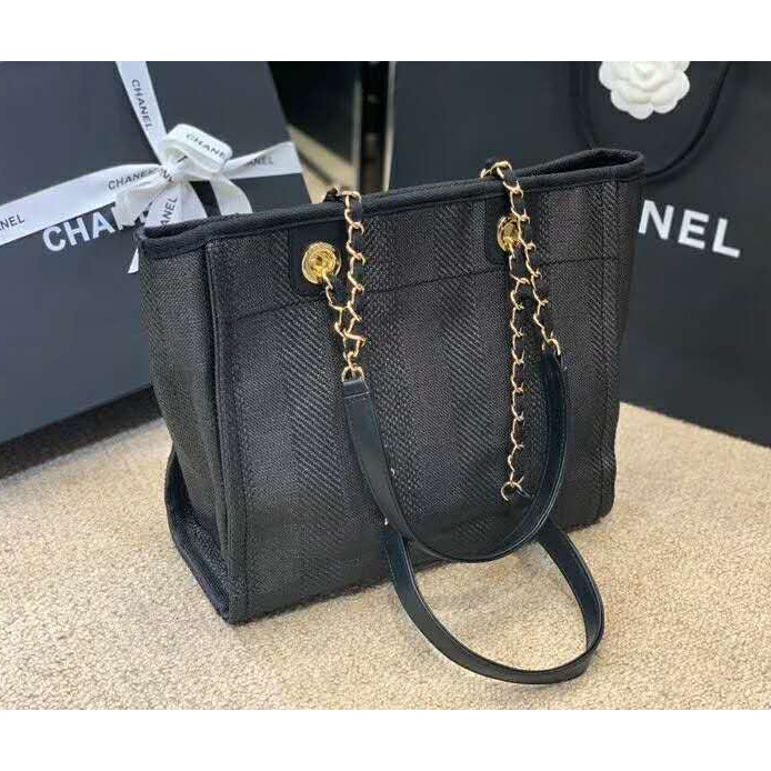 2020 Chanel Medium Tote Shopping Bag