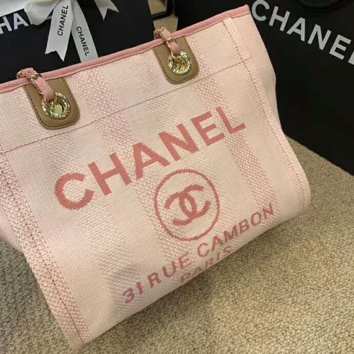 2020 Chanel Medium Tote Shopping Bag