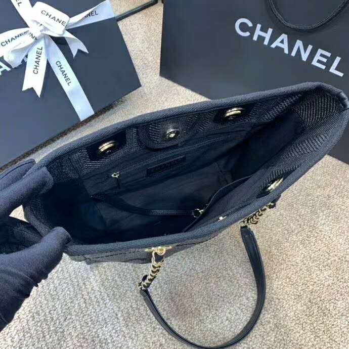 2020 Chanel Medium Tote Shopping Bag