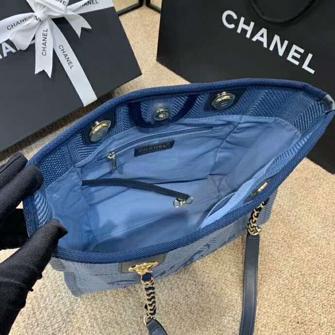 2020 Chanel Medium Tote Shopping Bag