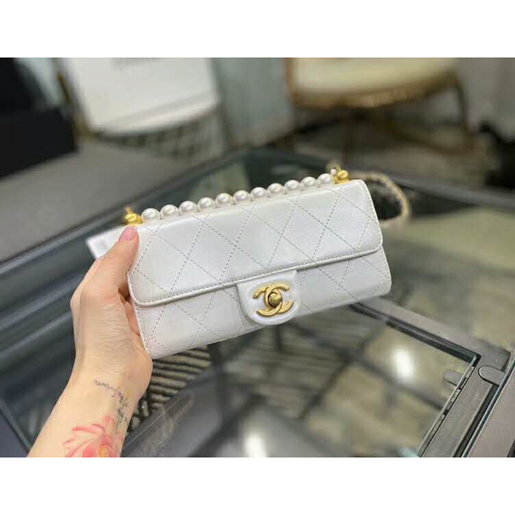 2020 Chanel clutch with chain