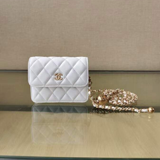 2020 Chanel clutch with chain