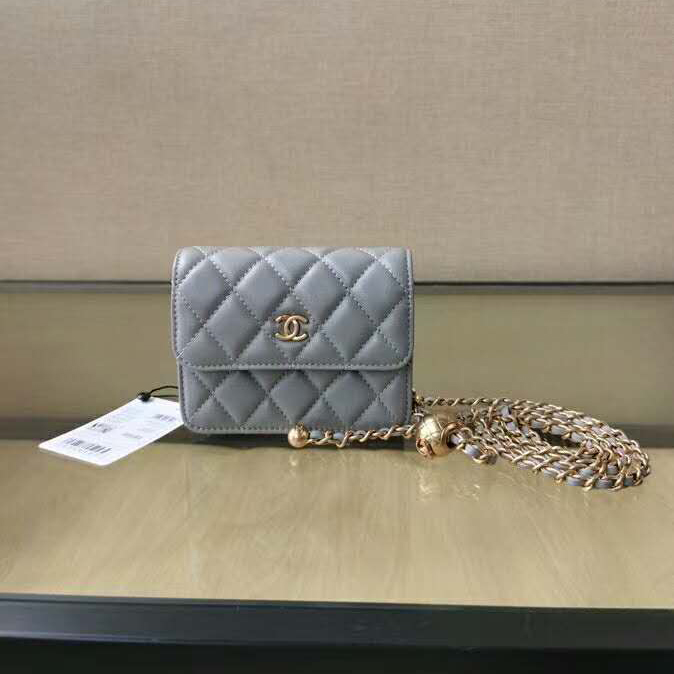 2020 Chanel clutch with chain