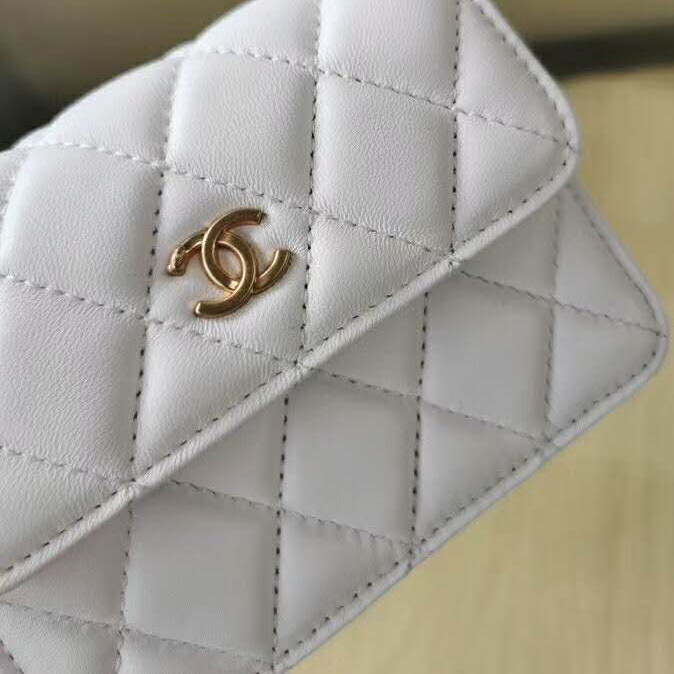 2020 Chanel clutch with chain