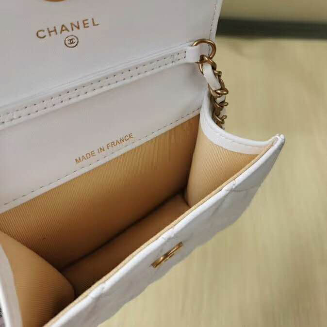 2020 Chanel clutch with chain