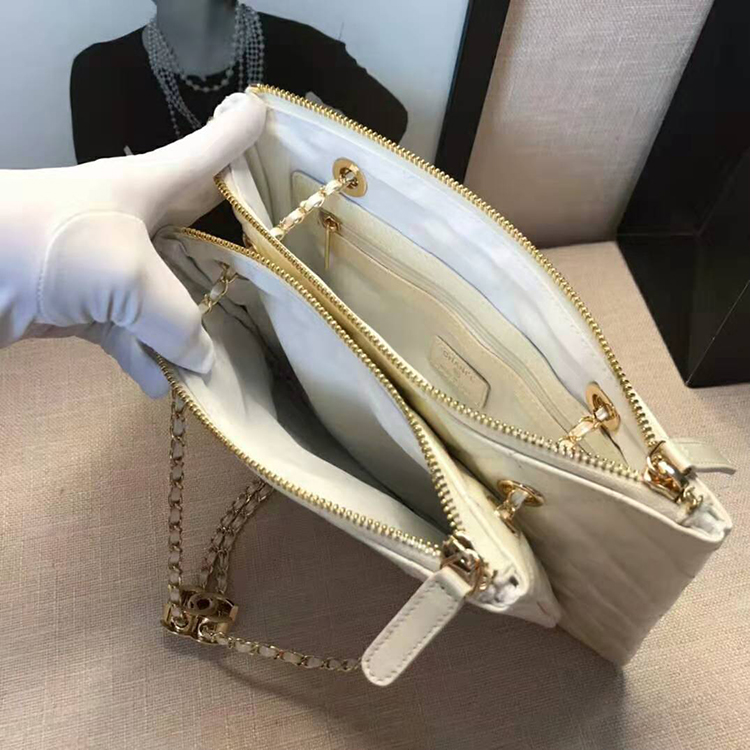 2020 Chanel clutch with chain