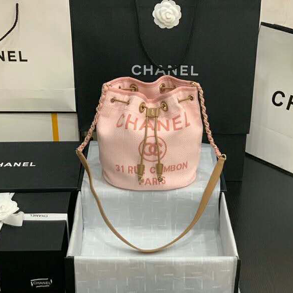 2020 Chanel drawstring bag