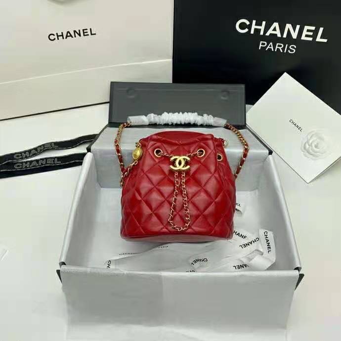 2020 Chanel drawstring bag