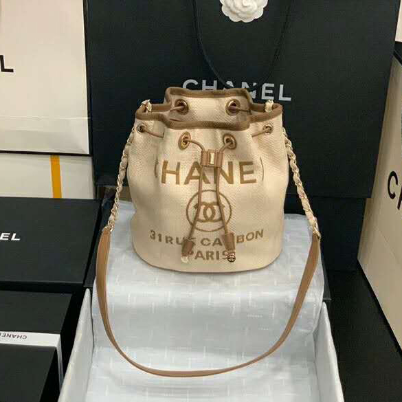 2020 Chanel drawstring bag