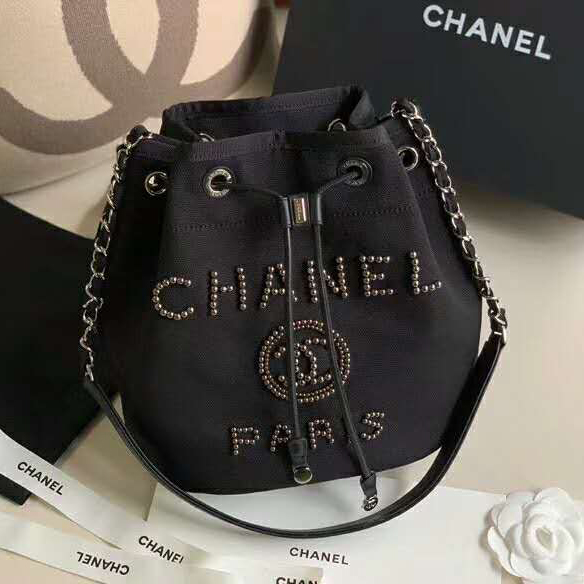 2020 Chanel drawstring bag