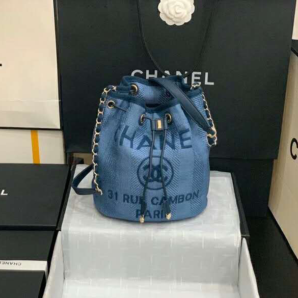 2020 Chanel drawstring bag