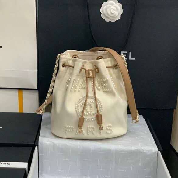 2020 Chanel drawstring bag