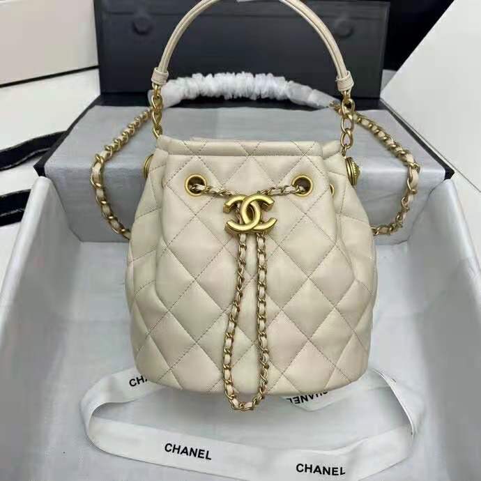 2020 Chanel drawstring bag