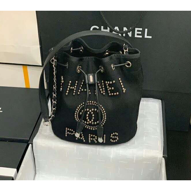 2020 Chanel drawstring bag