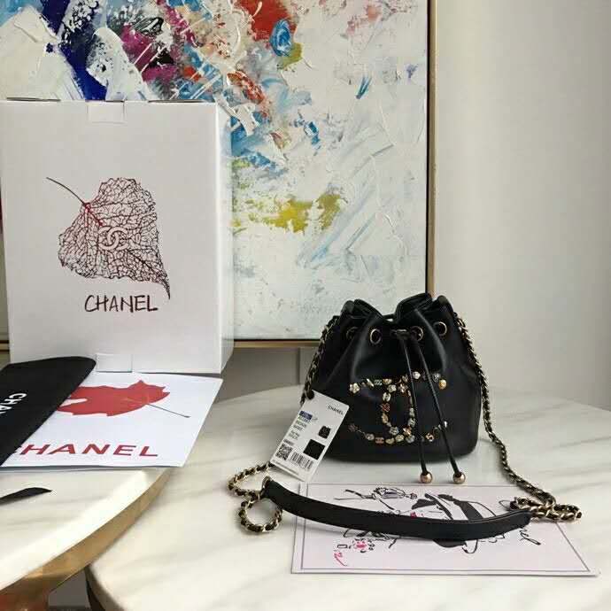 2020 Chanel drawstring bag